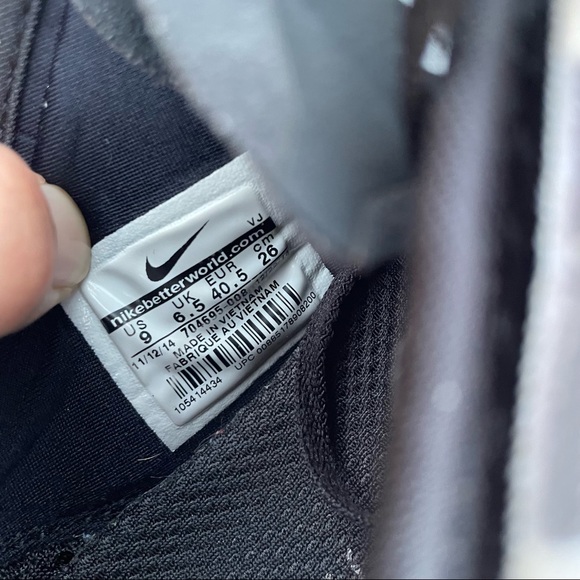 Nike free tr fit 5 black white size 9 running shoes zebra polka dot 2014 - Picture 6 of 6